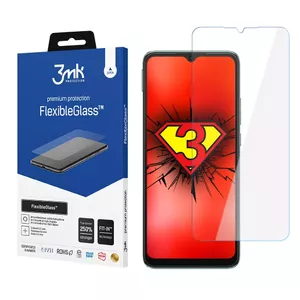 Защитное стекло 3MK FlexibleGlass Clear для Xiaomi Redmi 10C Устойчивое к ударам Устойчивое к царапинам