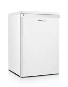 EIRON refrigerator EI-118K — freestanding, 109 L total (95 L fridge + 14 L freezer), F energy class, white