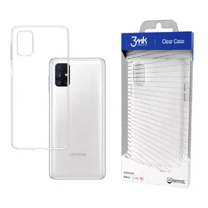Clear protective case for Samsung Galaxy M51 by 3MK — transparent TPU cover