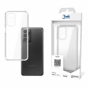 Mobilā tālruņa maciņš 3MK Clear Case priekš Samsung Galaxy A23 (4G/5G), caurspīdīgs aizsargmaciņš