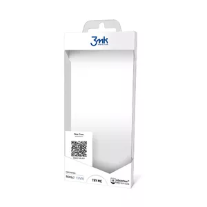 Clear protective case for Oppo A16 / A16s by 3MK, transparent soft TPU cover