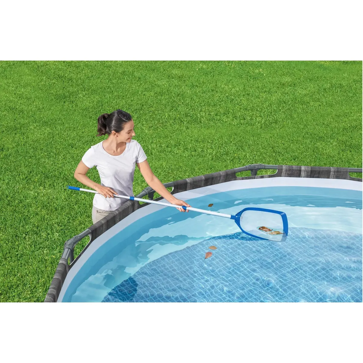Baseina tīrīšanas sietiņš Bestway Flowclear AquaScoop Photo 10