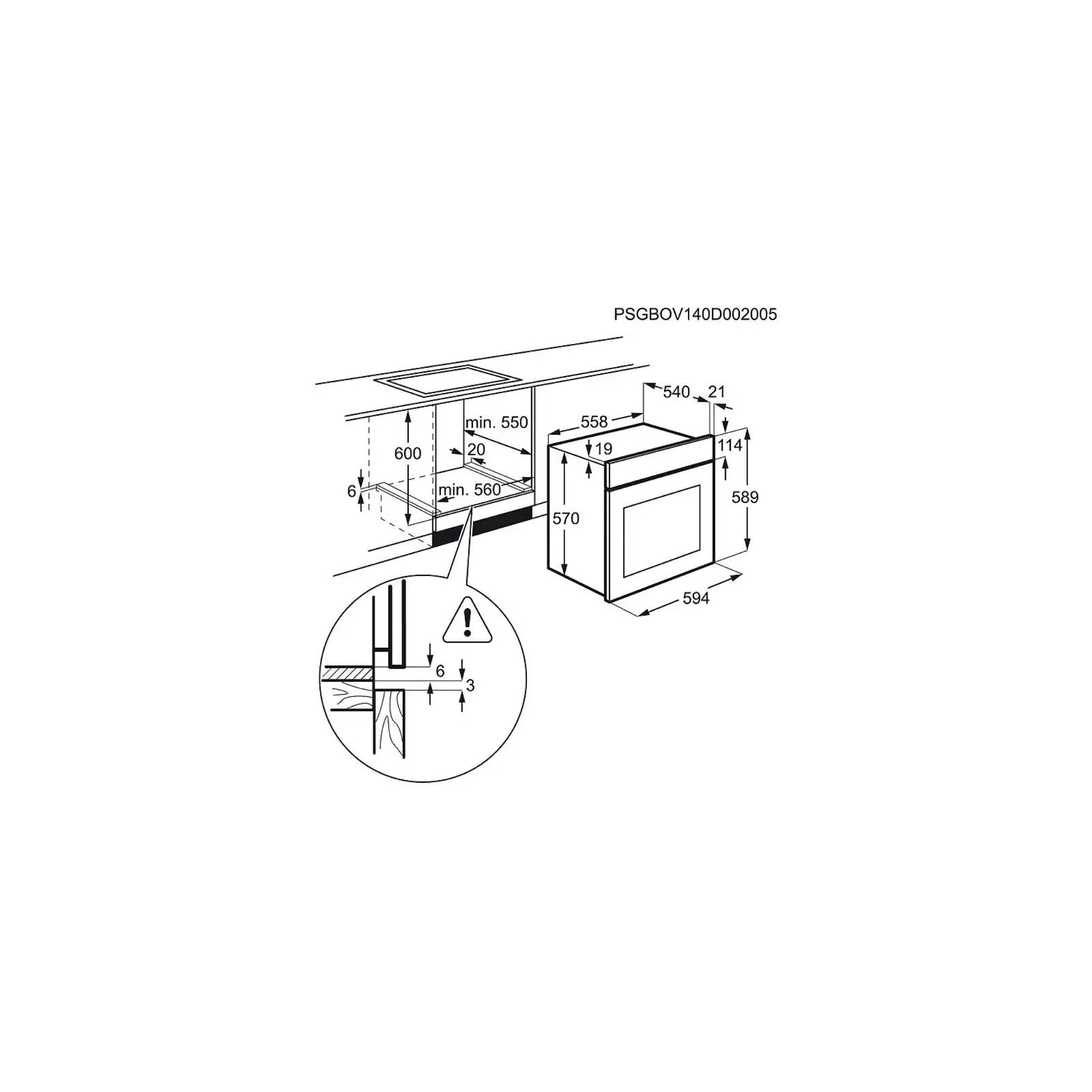 ZANUSSI ZOB35702XV Photo 2