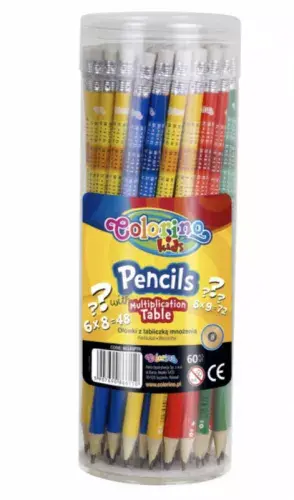 Карандаши colorino Kids 66143PTR с таблицей умножения Photo 2