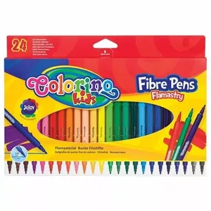 Colorino Kids Fibre pildspalvas 24 krāsas