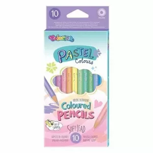 Colorino Pastel Coloured pencils 10 colours