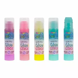 Colorino Transparent Pastel Glue stick 9g