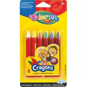 Colorino Kids sejas krītiņi, 6 krāsas