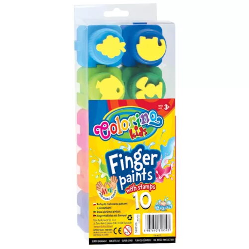 Pirksti krāsas Colorino Kids 10 krāsas
