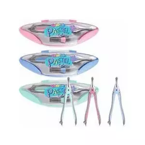 colorino Adjustable Lightweight Callipers 87355PTR pastel coloring, adjustable span for measuring and marking