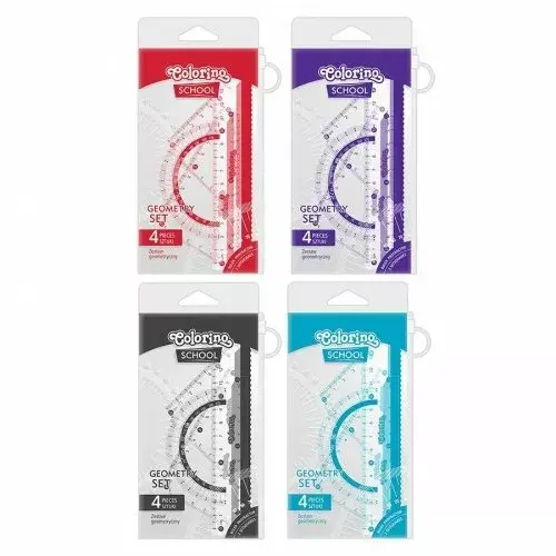 Colorino Geometry Set 4 pcs Photo 2