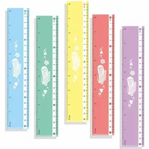Ruler Colorino 20 cm 82923PTR pastel plastic measuring tool