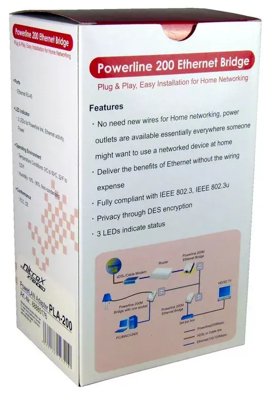 Inter-Tech PLA-200 Ethernet LAN Photo 6