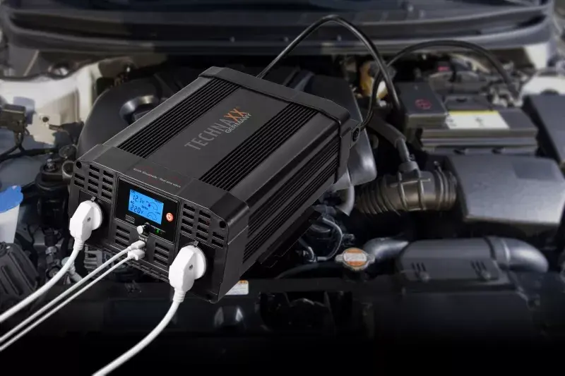 Technaxx TE22 jauda adapteris/invertors Photo 2