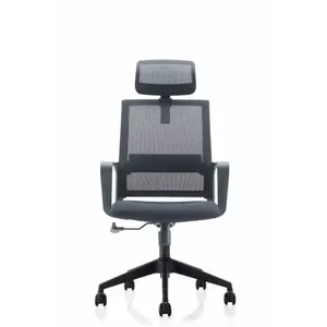 Biroja krēsls up up CH-219A ergonomisks, ar regulējamu augstumu, grozāms, ar roku balstiem