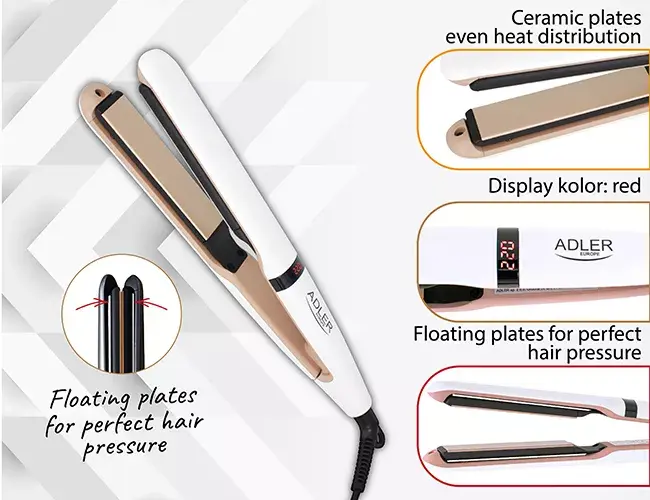 Утюг для выпрямления Adler AD 2321 Photo 9