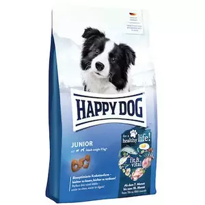 Сухой корм для щенков happy dog Junior Fit & Vital (Original) — полноценный корм для молодых собак