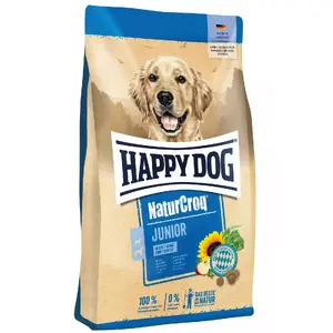 Корм для собак сухой Happy Dog NaturCroq Junior 15 кг — для щенков, полноценное питание