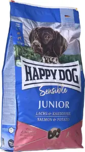 Сухой корм для щенков happy dog Sensible Junior 7–18 мес лосось и картофель 10 кг