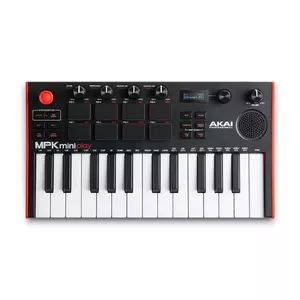 Akai MPK Mini Play Mk3 клавиатура MIDI 25 клавиши USB Черный, Красный