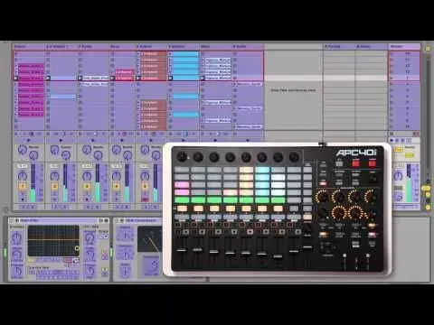 AKAI APC40 MKII DJ controller — 9 channels Photo 3