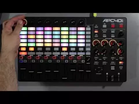 AKAI APC40 MKII DJ controller — 9 channels Photo 5