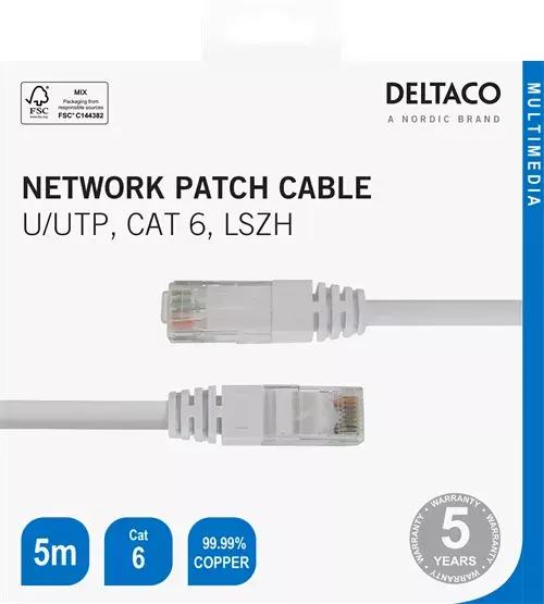 Networking Cable Deltaco 00210013 Photo 3