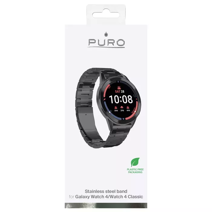 Stainless steel band PURO Metal, Smart Watch
