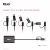 USB Gen1 Type-C/-A на Dual HDMI VGA CLUB3D CSV-1611 Photo 3
