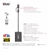 USB Gen1 Type-C/-A на Dual HDMI VGA CLUB3D CSV-1611 Photo 13