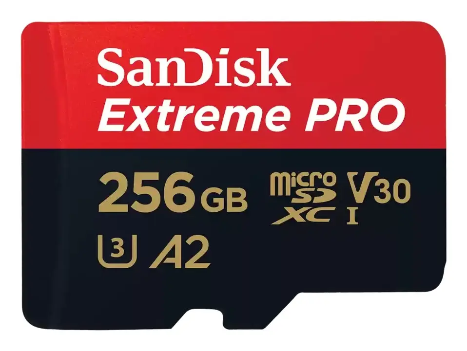 Zibatmiņa SanDisk Extreme PRO 256GB MicroSDXC