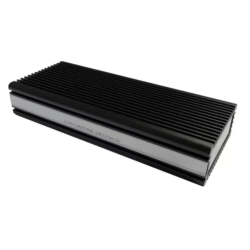 SSD korpuss LC-Power LC-M2-C-MULTI-RGB Photo 2