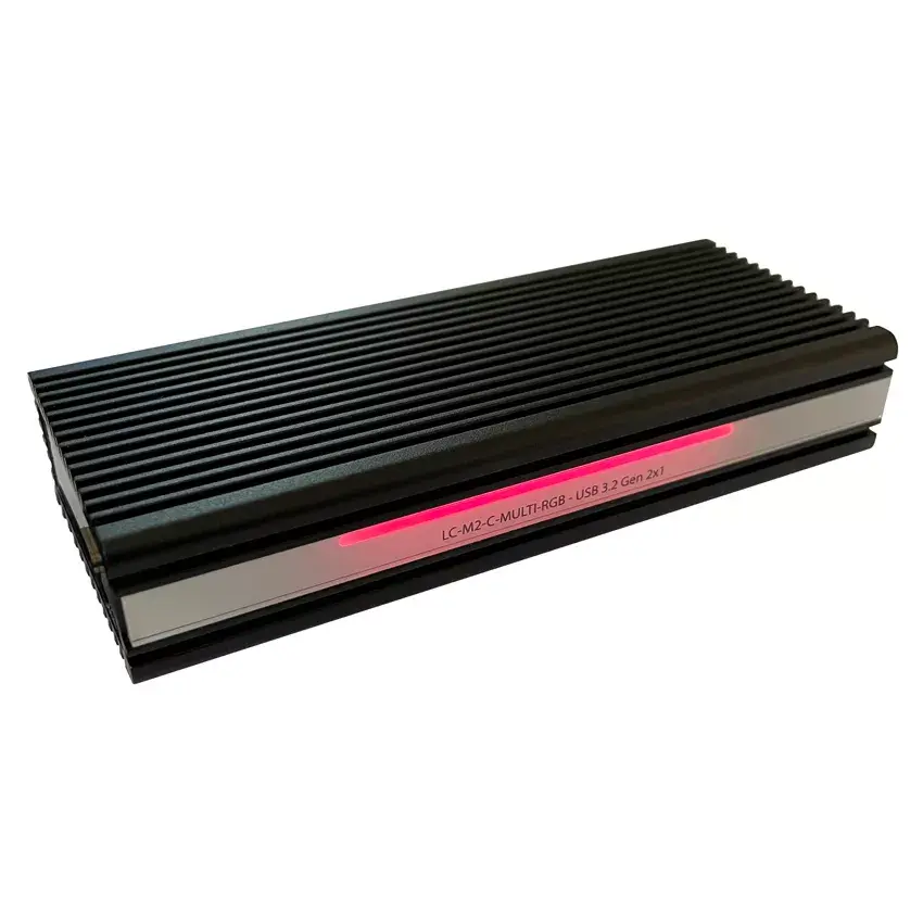 SSD korpuss LC-Power LC-M2-C-MULTI-RGB Photo 12