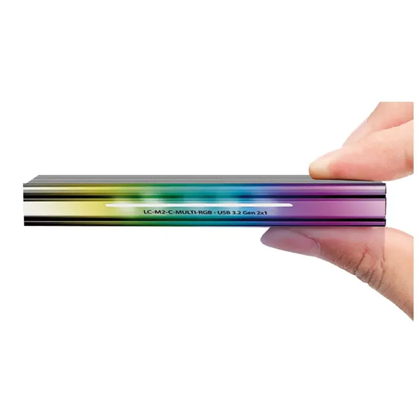 SSD korpuss LC-Power LC-M2-C-MULTI-RGB Photo 14