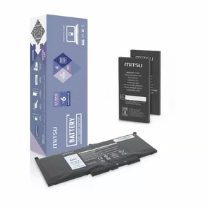 Аккумулятор для ноутбука MITSU для Dell Latitude 7390 и 7490, 5800 мАч, 7.6В