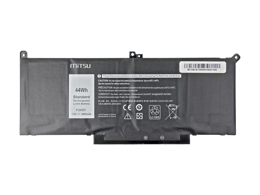 MITSU akumulators Dell Latitude 7390, 7490 Photo 2