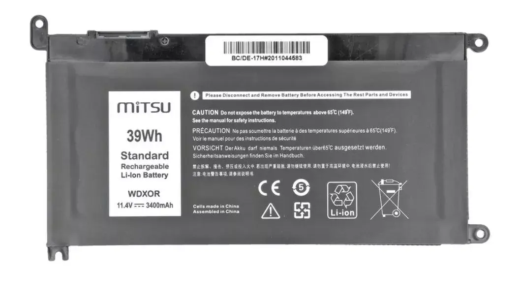 MITSU akumulators Dell Vostro 14 5468 / Inspiron 15 5568 Photo 5