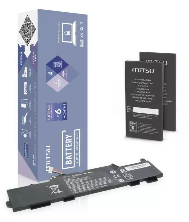MITSU Laptop Battery for HP EliteBook 735, 745, 840 G5 Photo 1