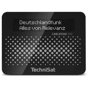 TechniSat CABLESTAR 100 Pulkstenis Digitāls Melns