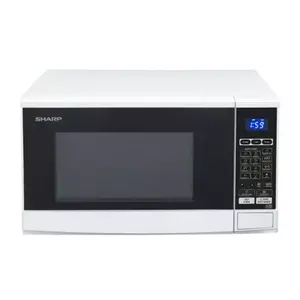 Sharp R670W mikroviļņu krāsns Balts Solo mikrovilnis Novietojams uz galda 20 L 800 W