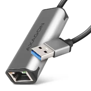 AXAGON ADE-25R USB-A 3.2 Gen 1 2.5 Gigabit Ethernet адаптер, Realtek 2.5 Гбит/с, серый