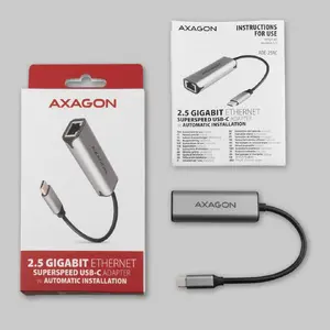 Сетевая карта Axagon ADE-25RC Ethernet 2500 Mbit/s USB Type-C