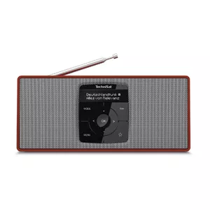 Portable Radio TechniSat DIGITRADIO2S Digital DAB+ 2W OLED Red Silver