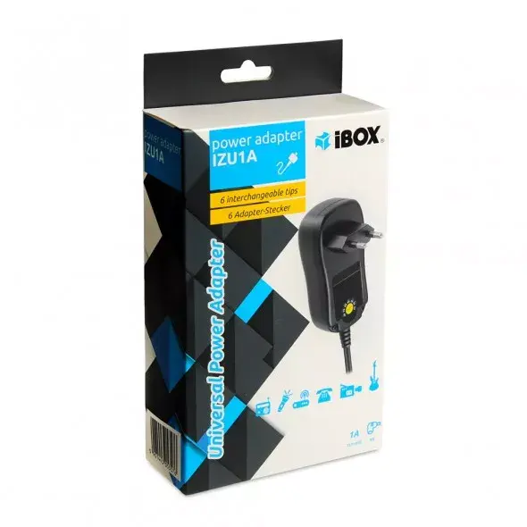 IBOX IZU1A indoor power adapter Photo 6