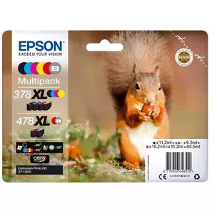 Картридж Epson Multipack Claria Photo HD T 378/478 XL 6 цветов