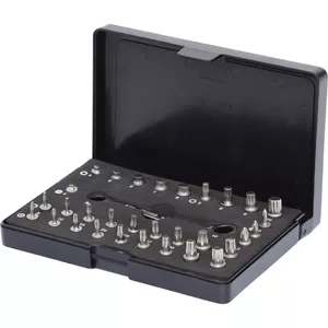 Screwdriver bit set KS Tools 503.4670, 32 pieces, nickel material, 520 g