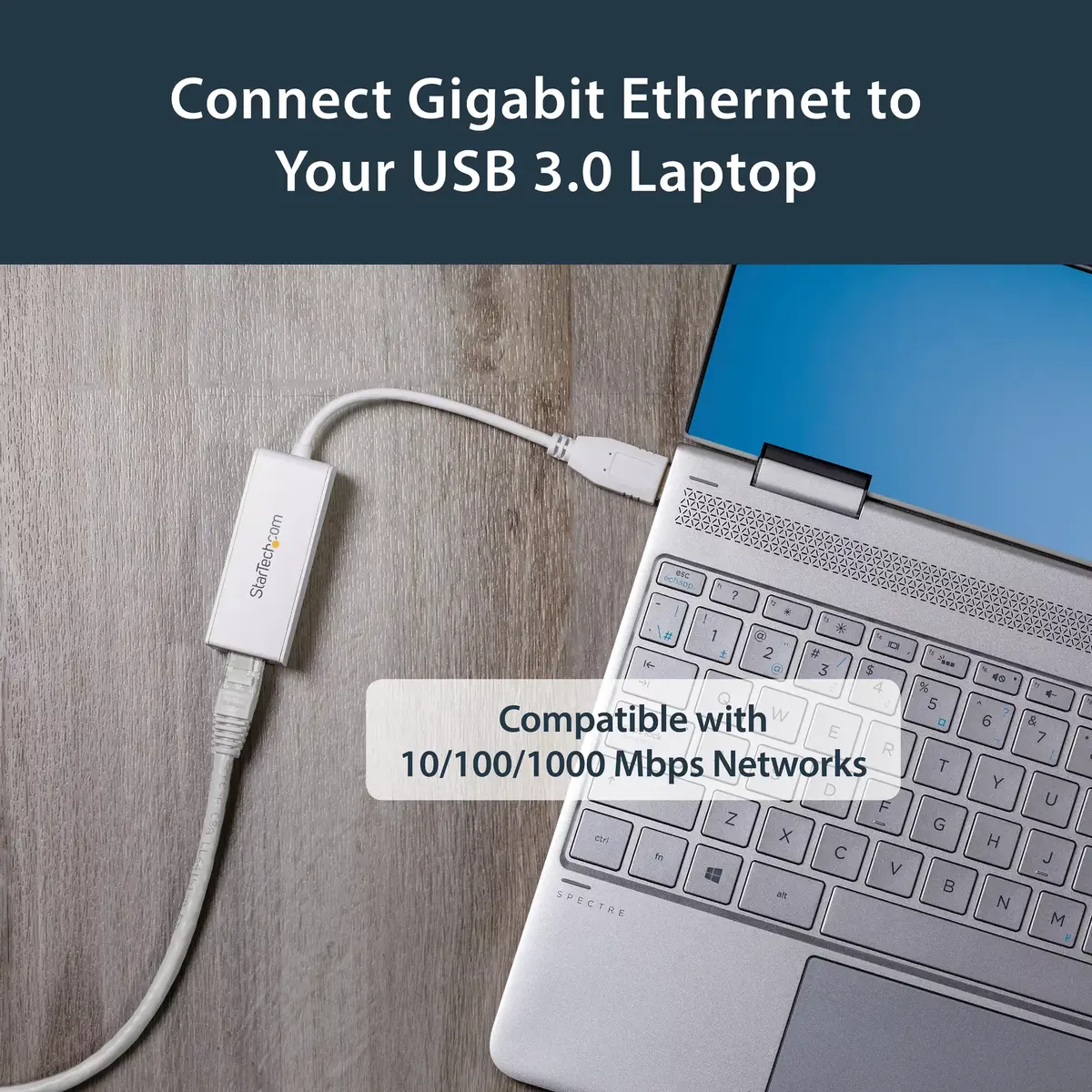 USB 3.0 к Gigabit Ethernet адаптер StarTech USB31000SW Photo 9
