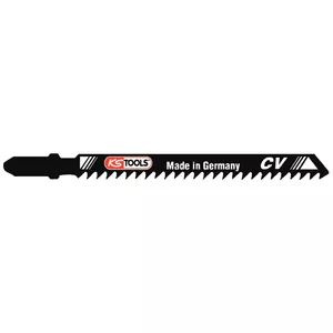 Jigsaw blades KS Tools 129.3106 — Cr-V steel, for plastic/plywood/wood, 5 pcs