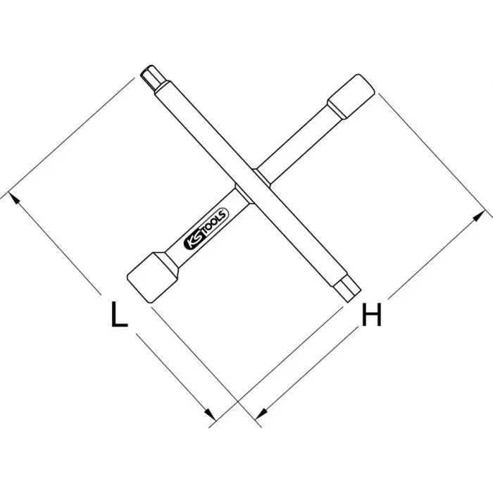 Torx atslēga KS Tools 116.6 Photo 2