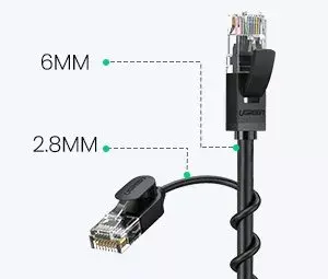Tīkla kabelis Ugreen U-LAN-5M-BK Photo 10
